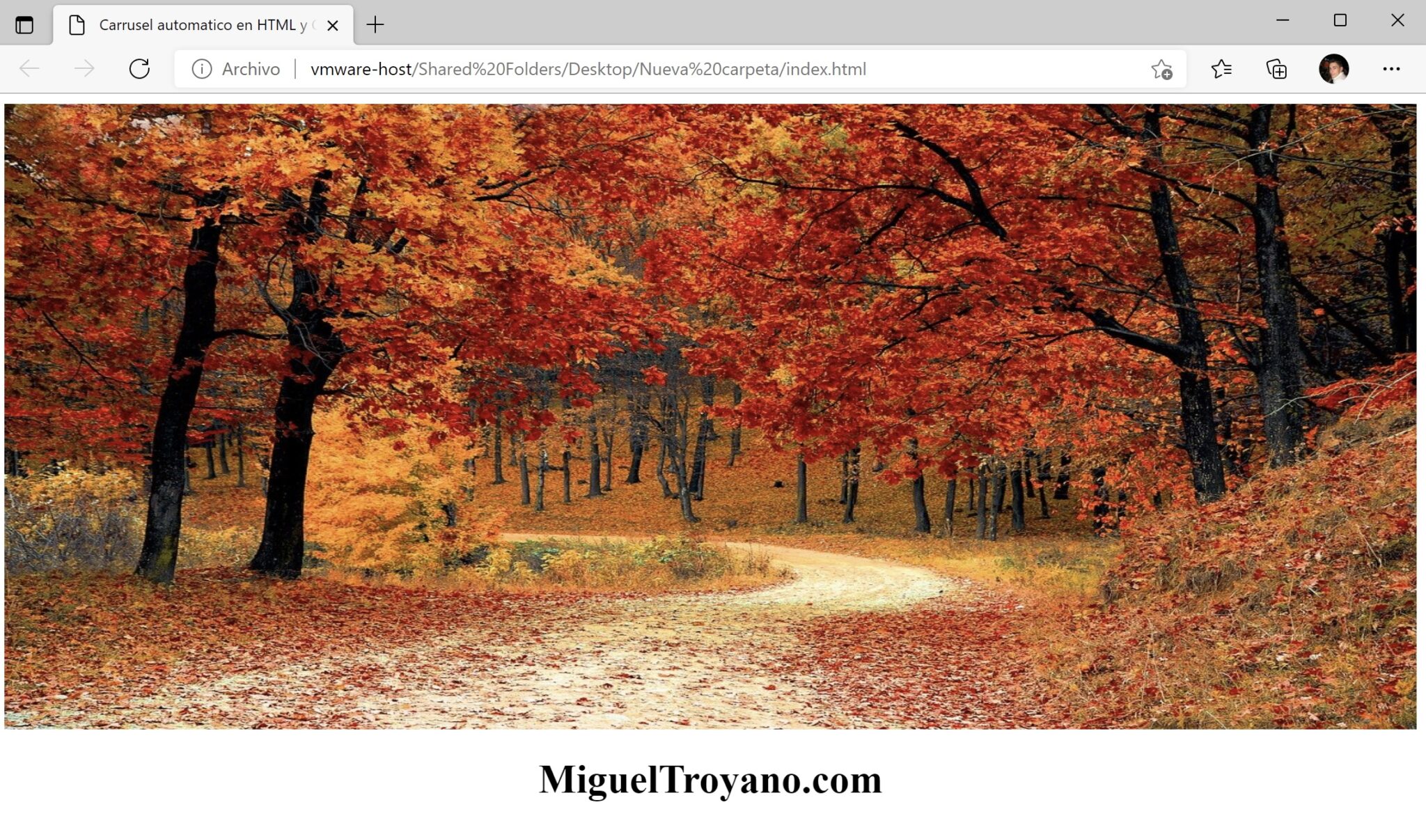 Crear Un Carrusel Autom Tico En Html Y Css Sin Javascript Migueltroyano Com